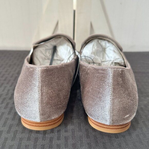 Torrid Velvet Loafer in Taupe - Picture 7 of 11